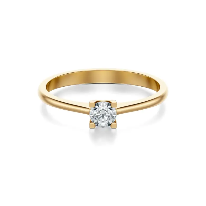 Pierścionek diament